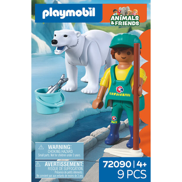 Playmobil Lední medvěd a ošetřovatel
