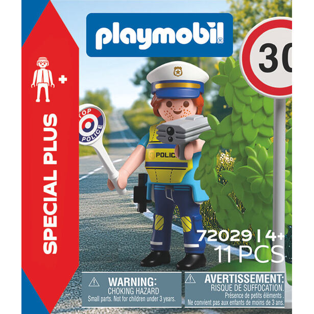 Playmobil Policajt s radarem
