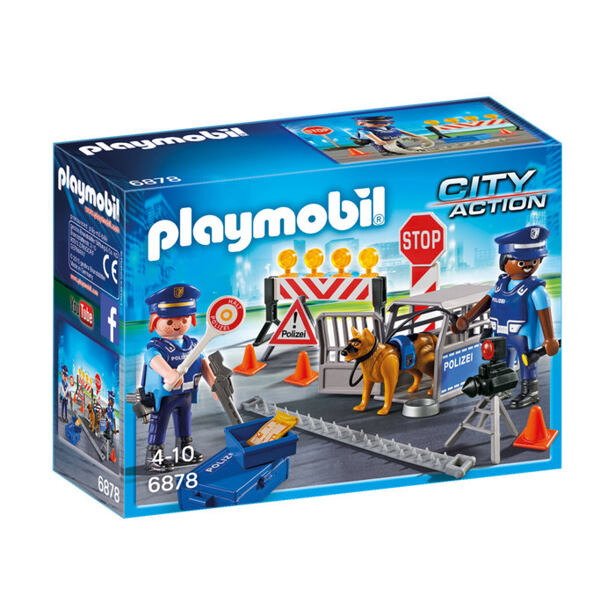 Playmobil Policejní zátaras