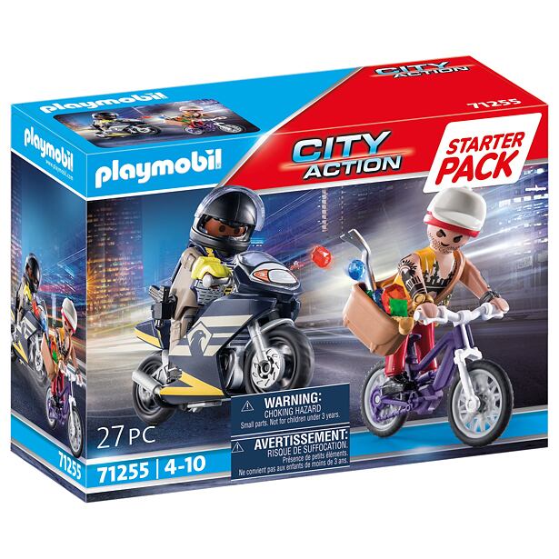Playmobil Starter Pack Speciální jednotka nasazení se zlodějem