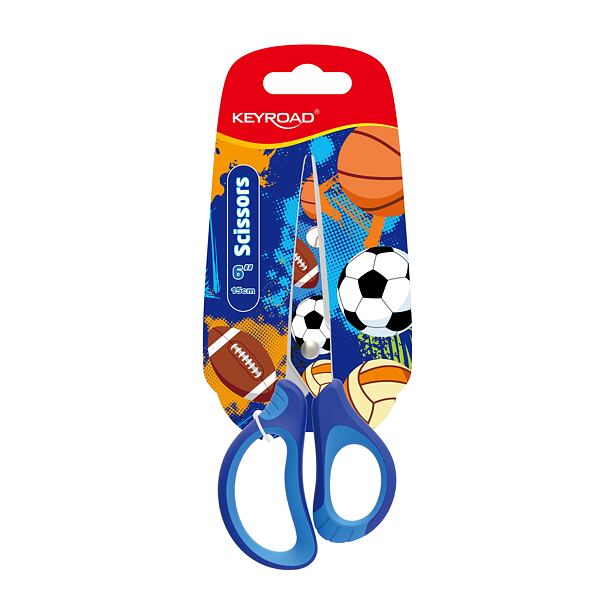 KEYROAD Školní nůžky Tattoo Soft, 15cm, více druhů