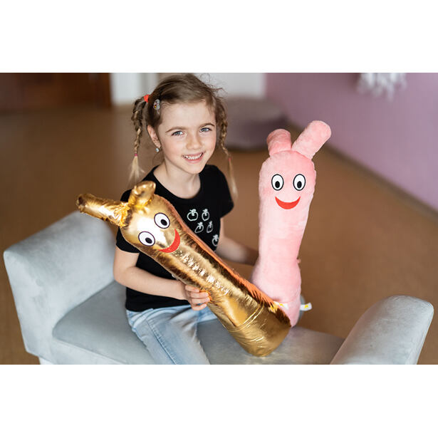 Bludišťák 50 cm zlatý