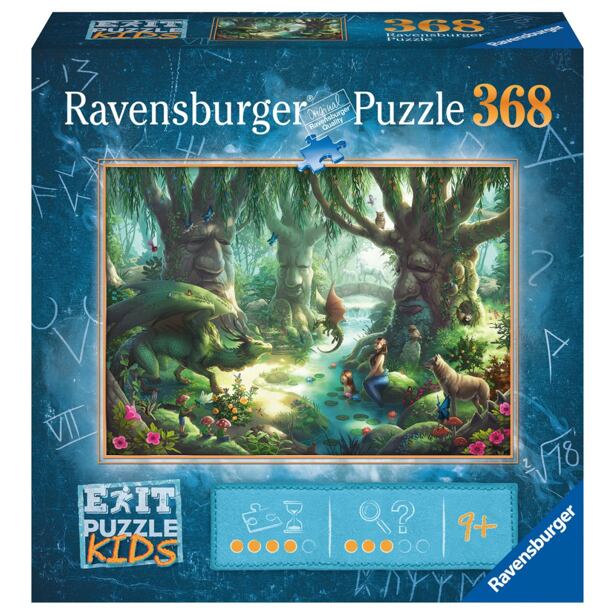 Ravenburger Exit KIDS Puzzle: V magickém lese 368 dílků