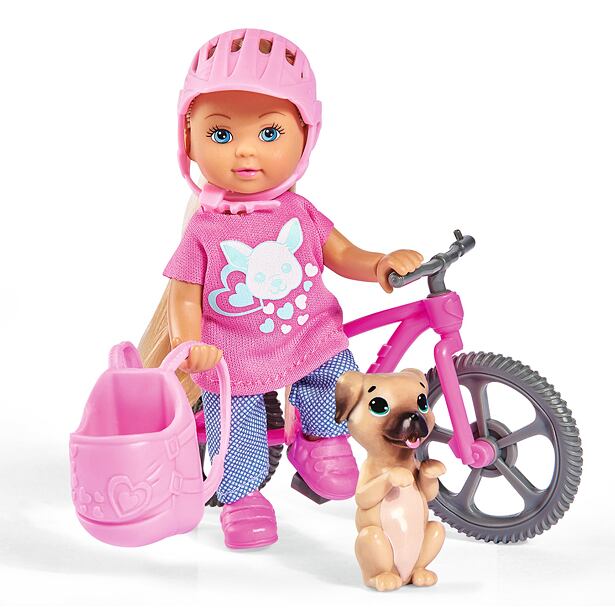 Evi Love Panenka Evička s bicyklem