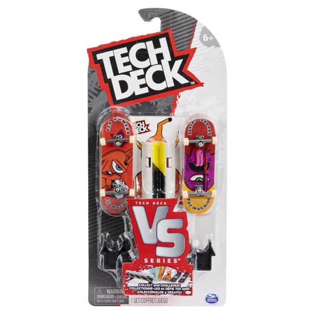 Spin Master Tech Deck Fingeboard dvojbalení s překážkou, více druhů