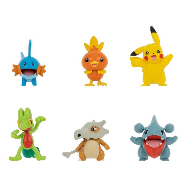 Orbico Pokémon sada 6 figurek