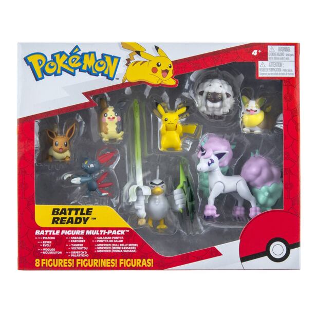 Orbico Pokémon sada 8 figurek