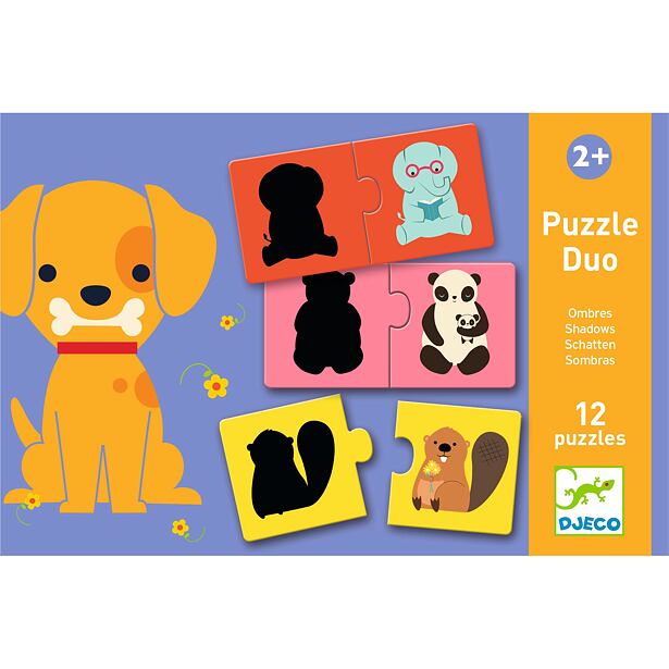 DJECO Duo puzzle Stíny