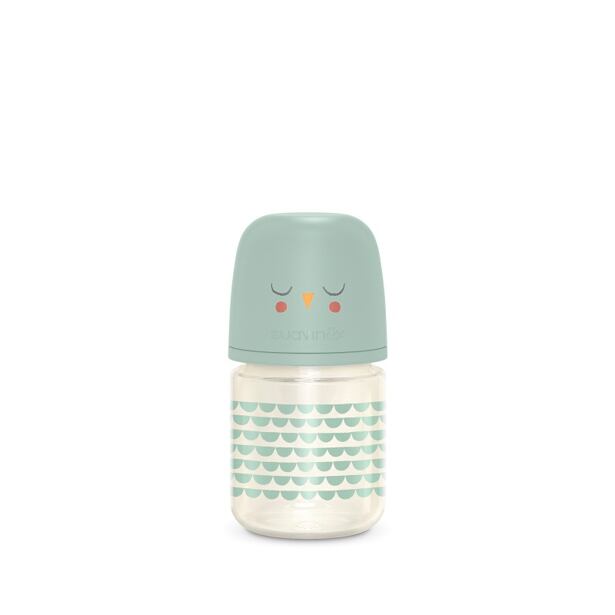 SUAVINEX | Láhev sklo BONHOMIA 120 ml fyziologická SX PRO +0 SF - zelená