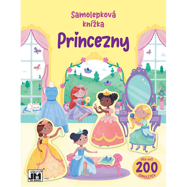 Jiri Models Samolepková knížka Princezny