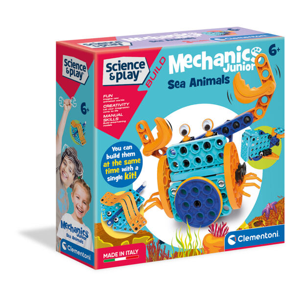 Clementoni Science & Play Mechanická laboratoř Junior Vodní zvířata