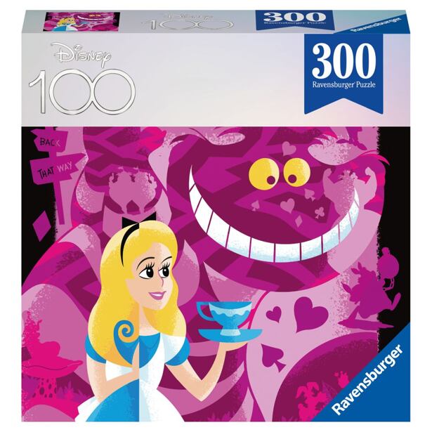 Ravensburger Disney 100 let: Alenka v říši divů Puzzle 300 dílků