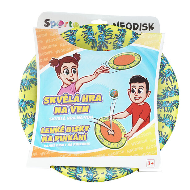SPORTO sada 2 disků  s míčkem