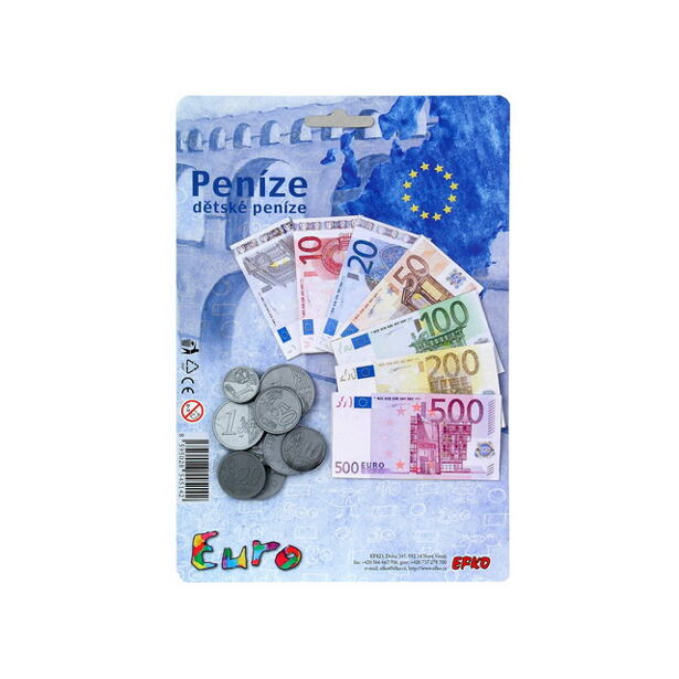 Efko PENÍZE dětské EURO