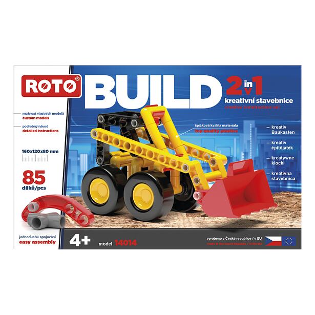 Efko ROTO 2v1 Buldozer, 85 dílků