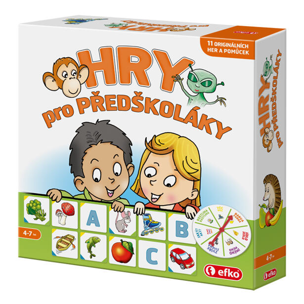 Efko Hry pro předškoláky - 11 edukativních her