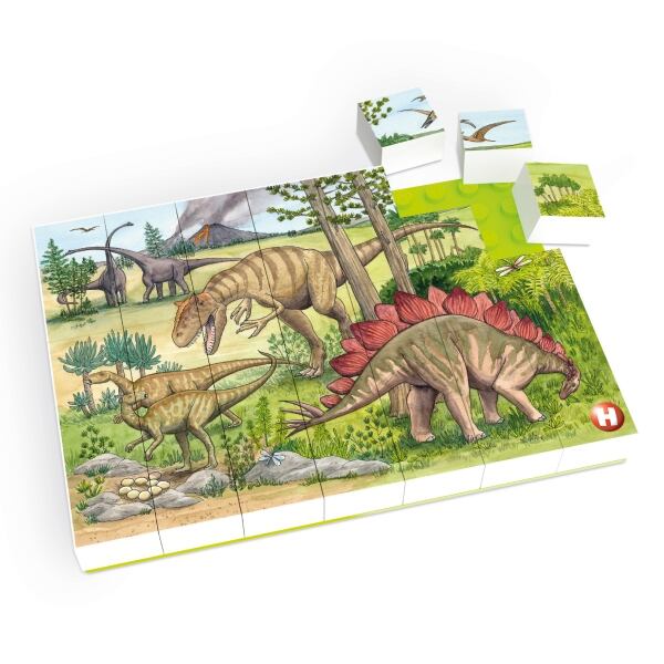 HUBELINO Puzzle Svět dinosaurů