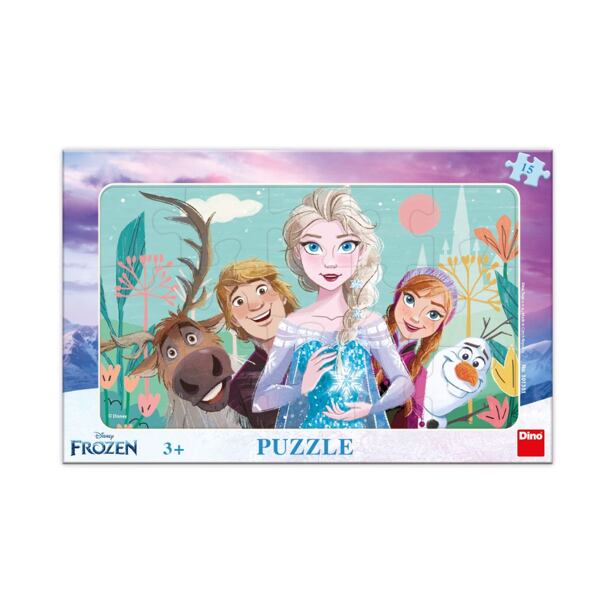 Dino Frozen: Rodina Puzzle 15 dílků