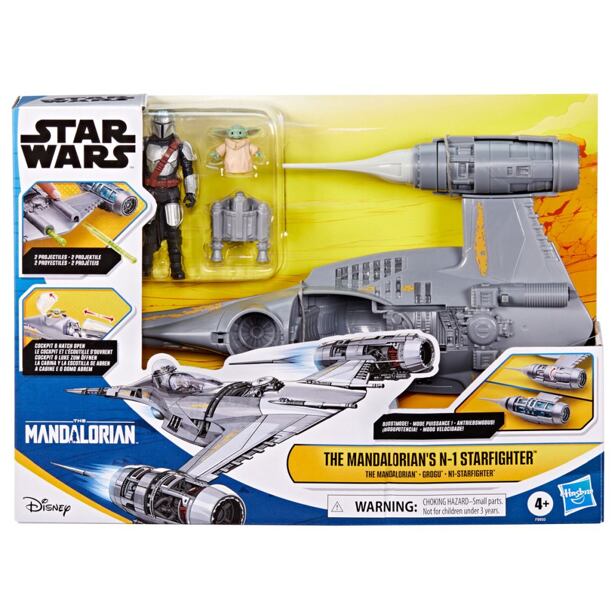 Hasbro Star Wars: Mandalorianova N-1 stíhačka a sada figurek