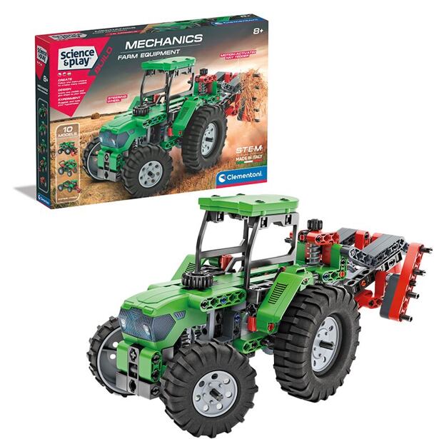 Clementoni Science & Play Traktor a zemědělská technika
