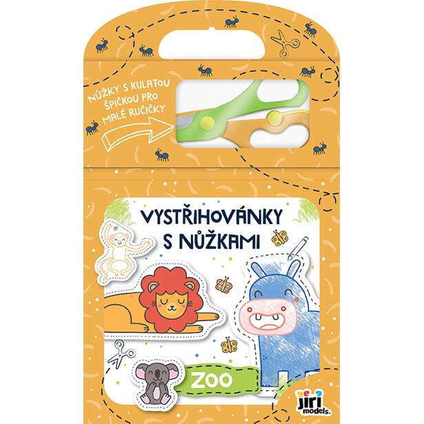 Jiri Models Vystřihovánky s nůžkami Zoo