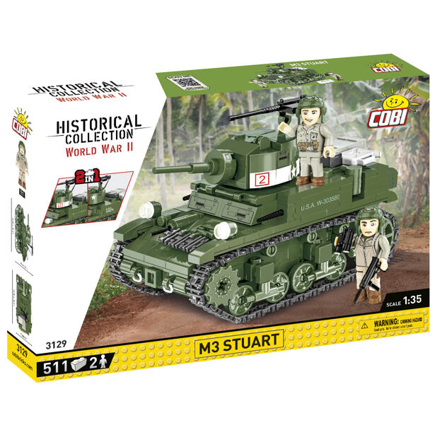 Cobi Tank II WW M3 Stuart