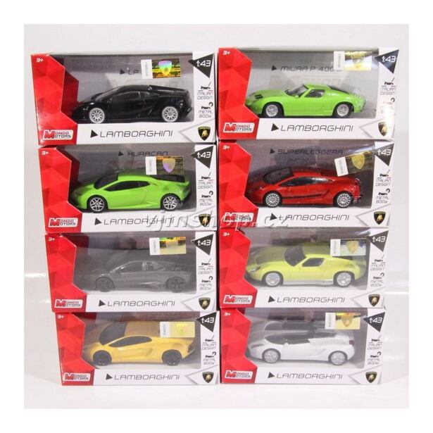 Mondo Auta 1:43 Lamborghini + Race, více druhů