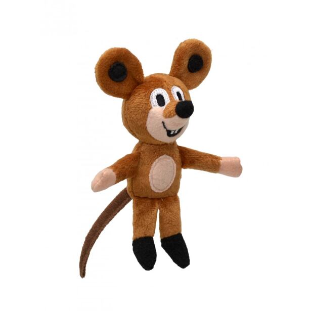 Moravská ústředna Myška 12 cm prstový maňásek