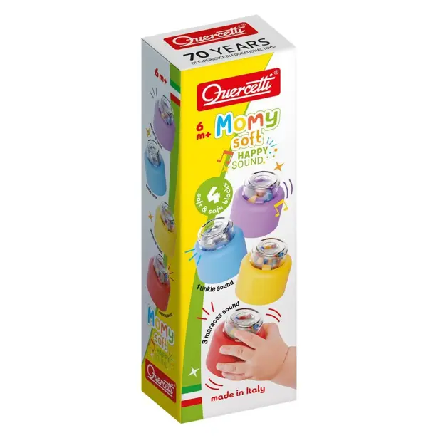 Quercetti Momy Soft Happy Sound 4ks