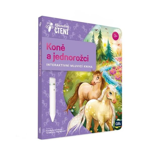 Albi Kouzelné čtení Kniha Koně a jednorožci