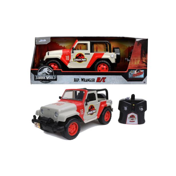 Jada Jurassic World RC Jeep Wrangler 1:16