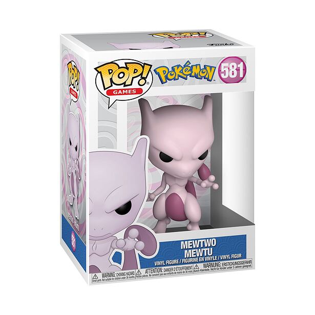 Funko POP Games: Pokemon S9  - Mewtwo