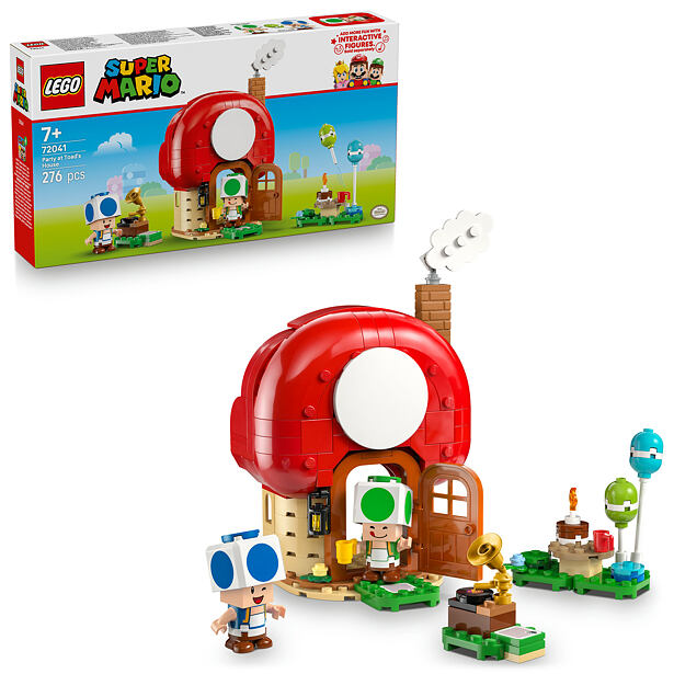 LEGO® Super Mario™ 72041 Toad a párty v jeho domku