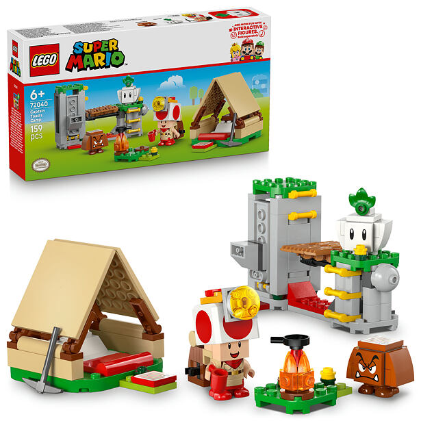 LEGO® Super Mario™ 72040 Captain Toad a jeho tábor