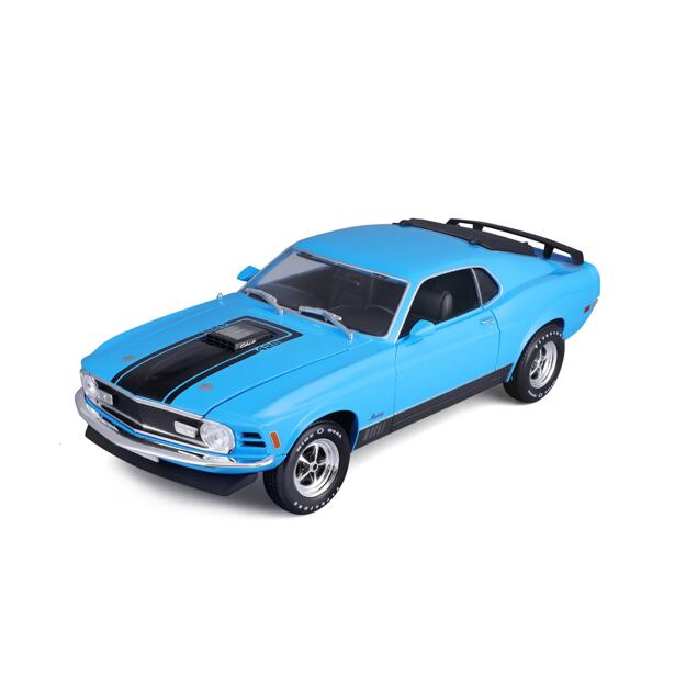 Maisto 1970 Ford Mustang Mach 1, modrá, 1:18