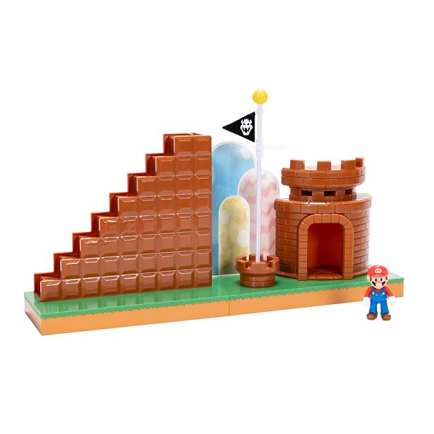 Wiky Super Mario Level End Playset