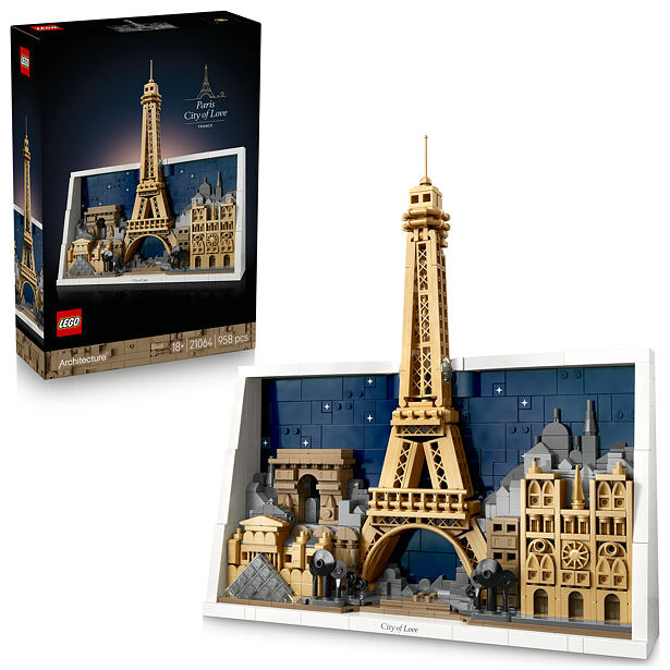 LEGO® Architecture 21064 Paříž – město lásky