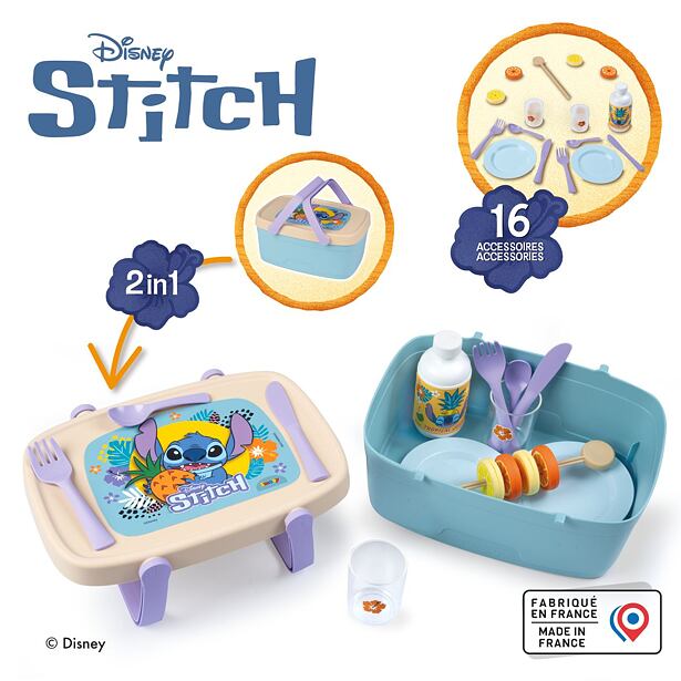 Smoby Stitch Piknikový koš 2 v 1