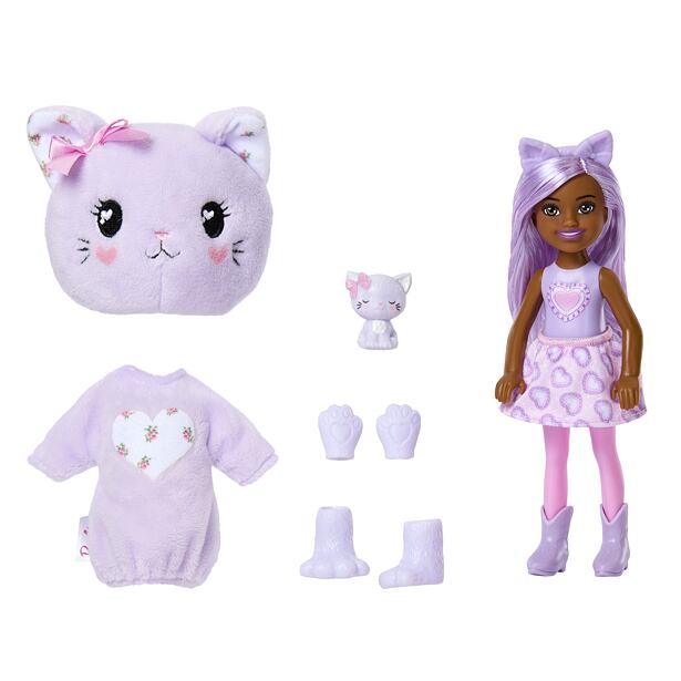 Mattel Barbie Cutie Reveal Chelsea Sladké mašle