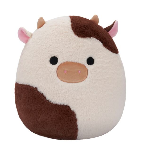 SQUISHMALLOWS Fuzzamallows Kráva - Ronnie, 30 cm