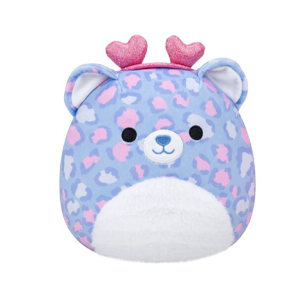 SQUISHMALLOWS Fialový leopard - Noam 