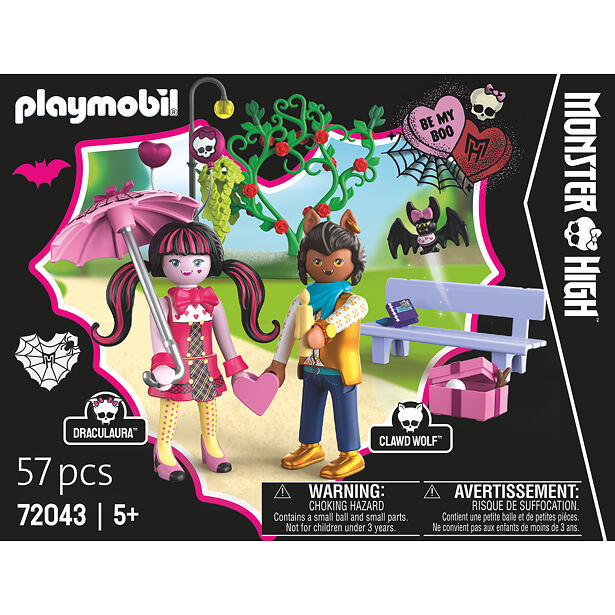 Playmobil Monster High Valentýnské rande
