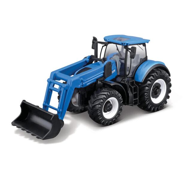 Bburago Farm Traktor na setrvačník s přední lžící 10 cm, více druhů