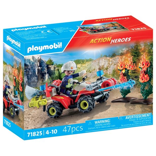 Playmobil Hasičská čtyřkolka