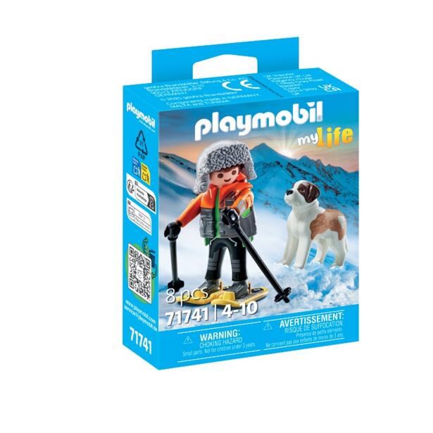 Playmobil Turista s bernardýnem