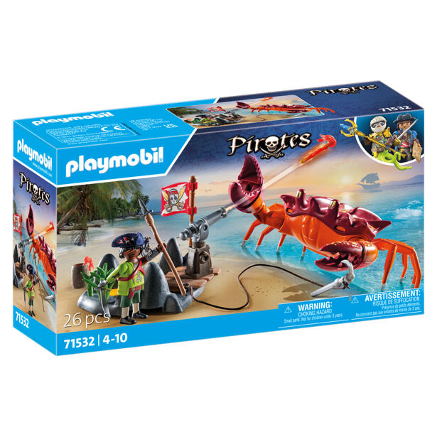 Playmobil Boj s obřím krabem