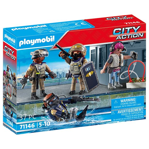Playmobil Sada figurek speciální jednotky