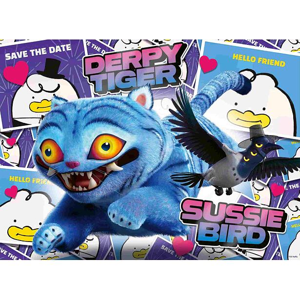 Ravensburger K-pop: Lovkyně démonů: Derpy a Sussie Puzzle 100 dílků