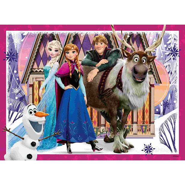 Ravensburger Disney: Ledové království Puzzle 100 dílků
