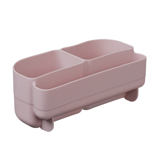 b.box Silikonový bento organizér do středního boxu - růžový